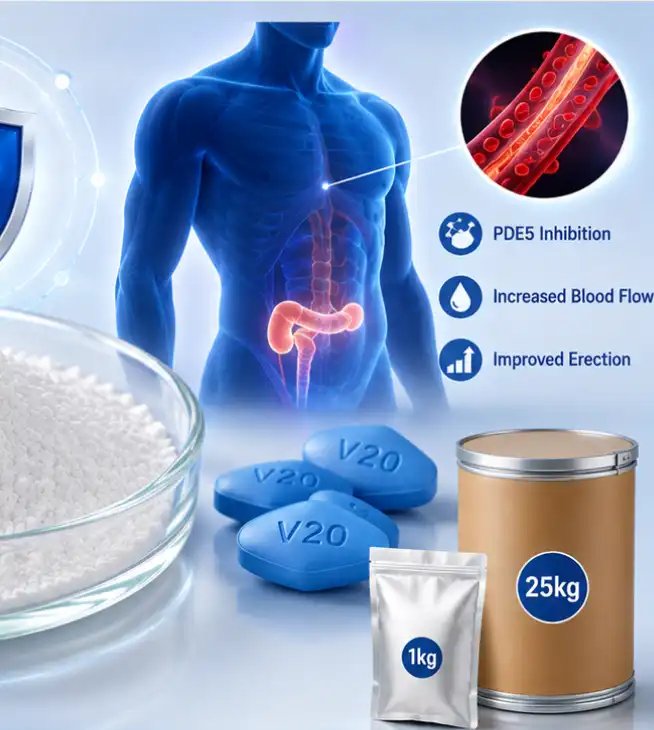 Vardenafil Powder Suppliers with COA, GMP & Fast Shipping